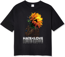 画像をギャラリービューアに読み込む, "Sun Flower Soldier"BIG T-Shirt