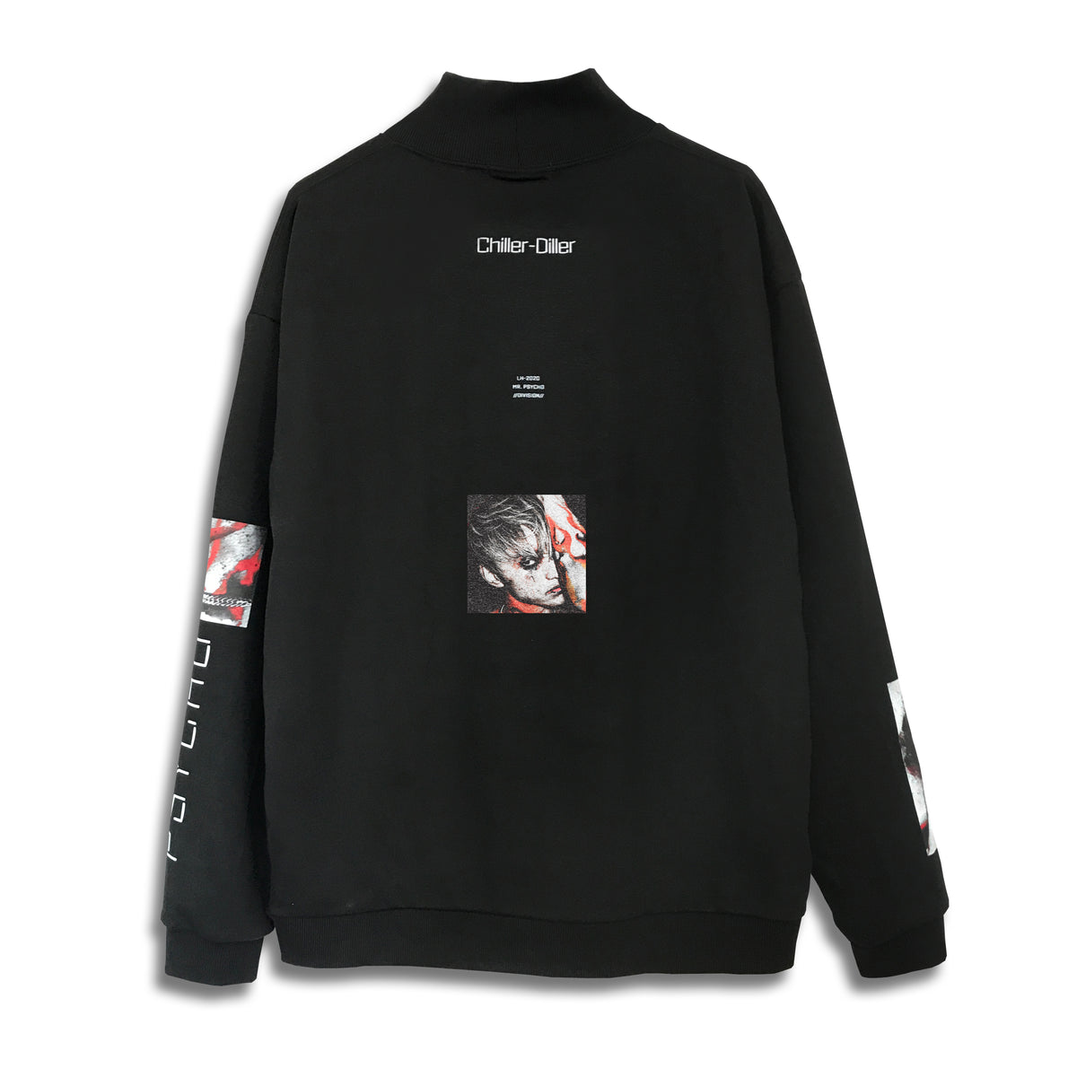 PSYCHO MOCK NECK SWEAT