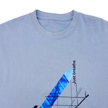 画像をギャラリービューアに読み込む, MIRROR PRINTED T-Shirt (L.BLUE)
